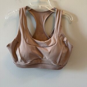 NWT Nude Sports Bra with Built-In Cups | Size Medium